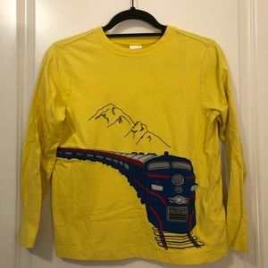 Hanna Anderson Train Shirt size 140
